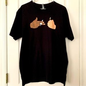 RTJ X 420 black graphic short sleeve tee, men’s size XL. EUC. Ltd edition.
